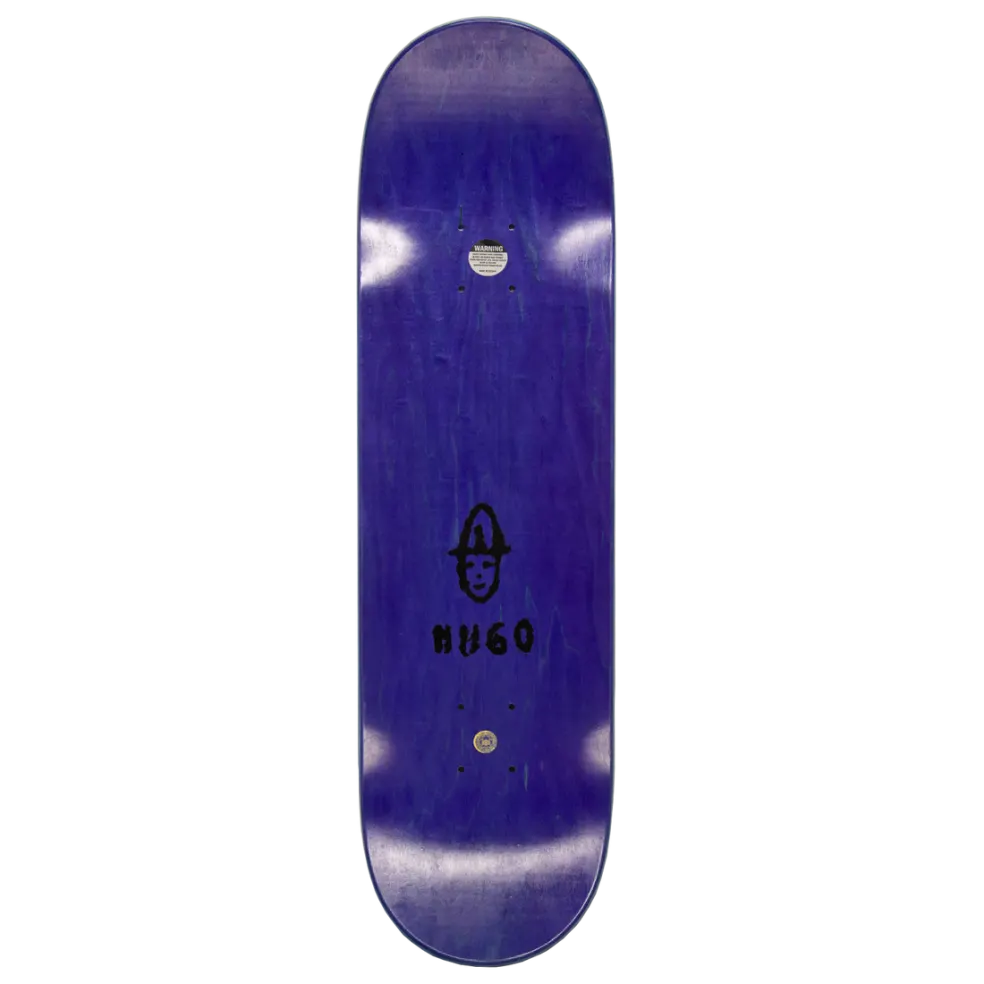 Limosine Skateboards Fence - Hugo Boserup Skateboard Deck - Black - 8.38"
