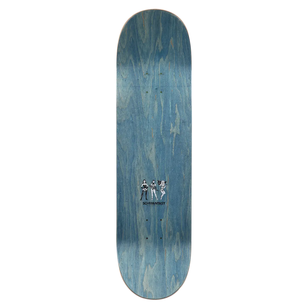 Sci-Fi Fantasy Macho Woman Skateboard Deck - 8.75"