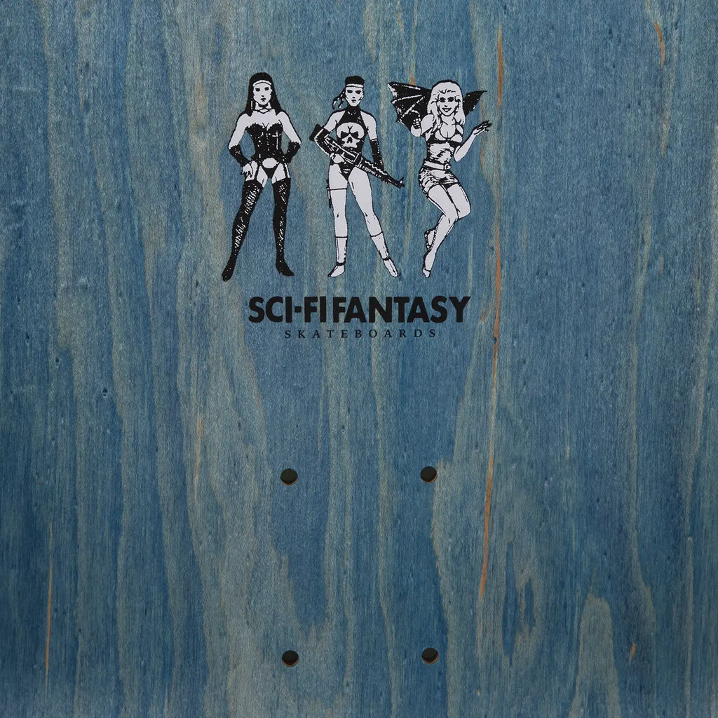 Sci-Fi Fantasy Macho Woman Skateboard Deck - 8.75"