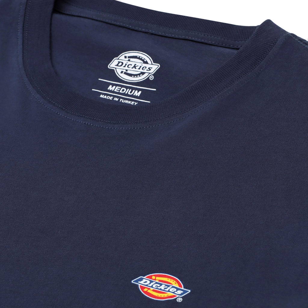 Dickies Mapleton T Shirt in Navy Blue - Details