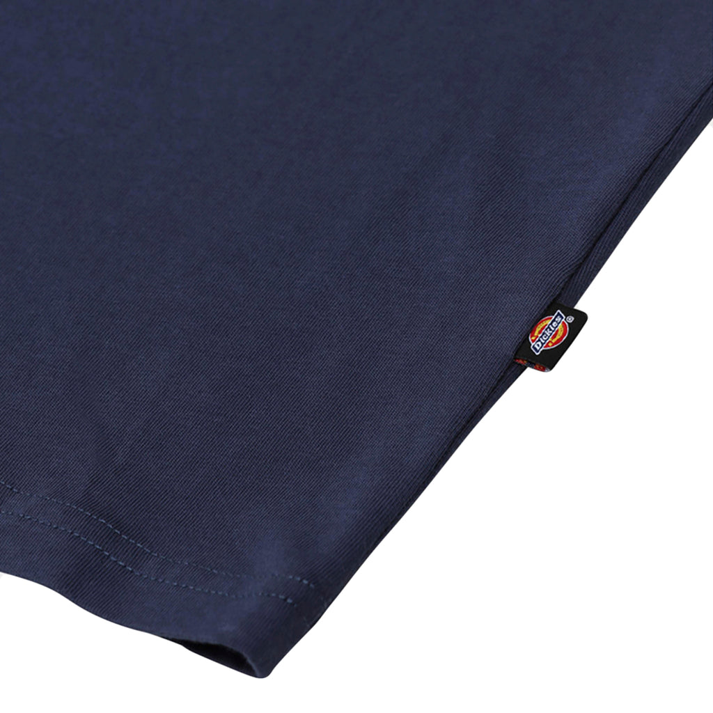 Dickies Mapleton T Shirt in Navy Blue - Label