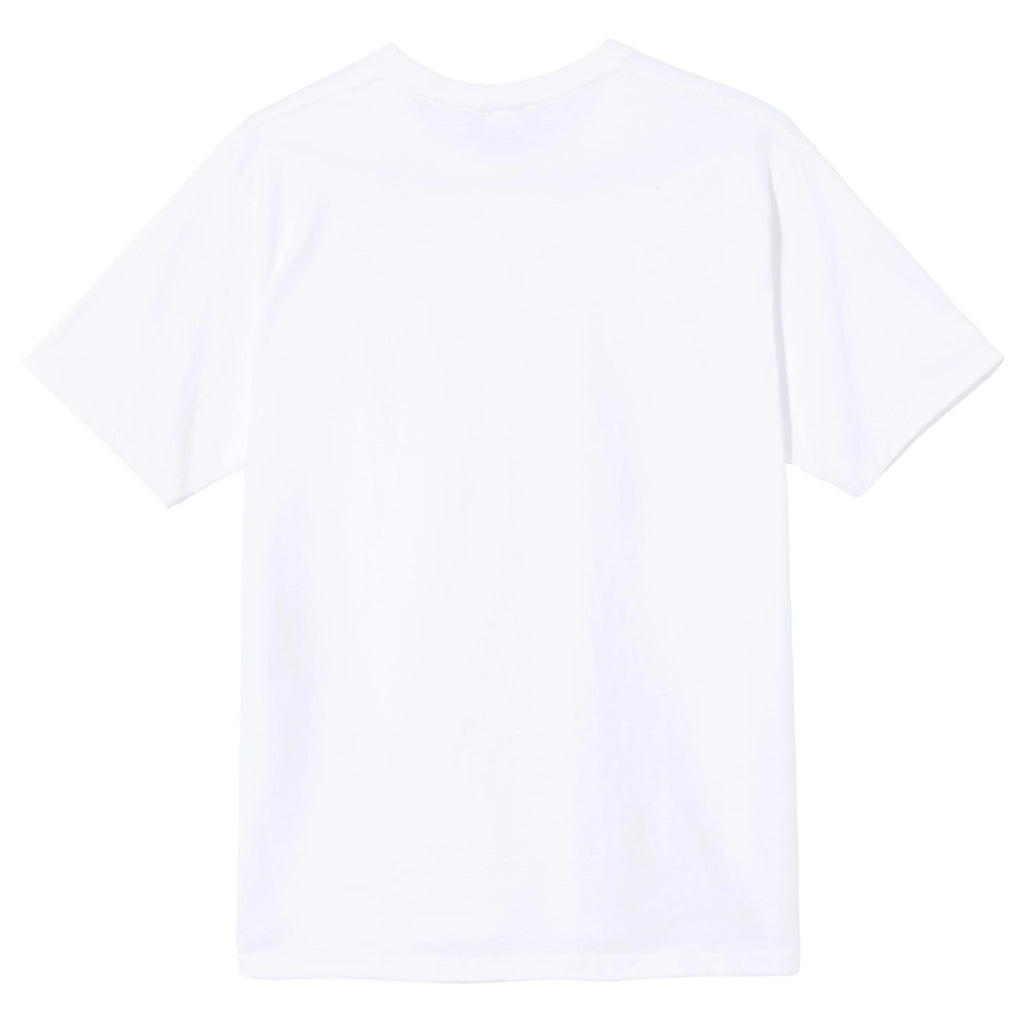 Stussy Matchbook T Shirt in White - Back