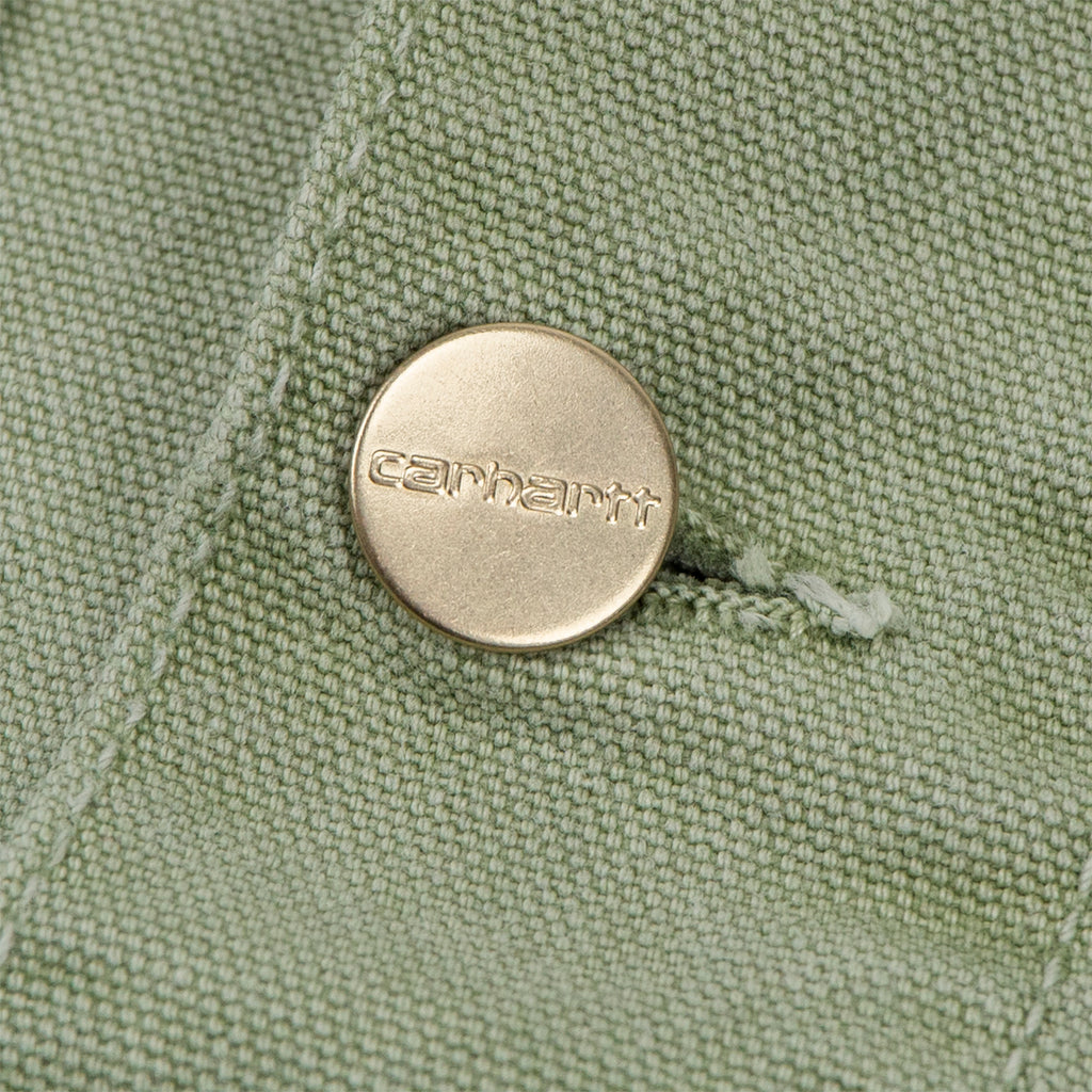 Carhartt WIP Michigan Coat - Pale Spearmint / Pale Spearmint washed - button