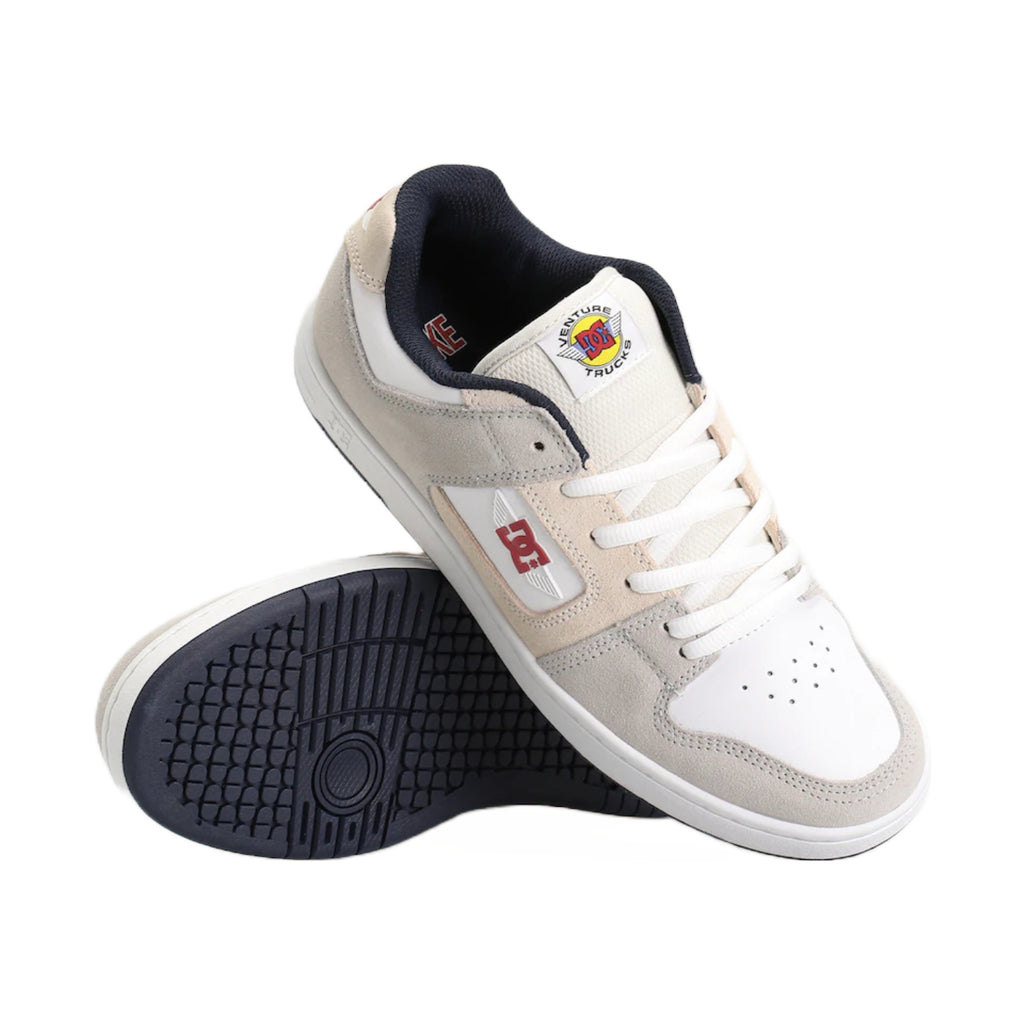 DC Manteca x Venture Skate Shoes - Off White