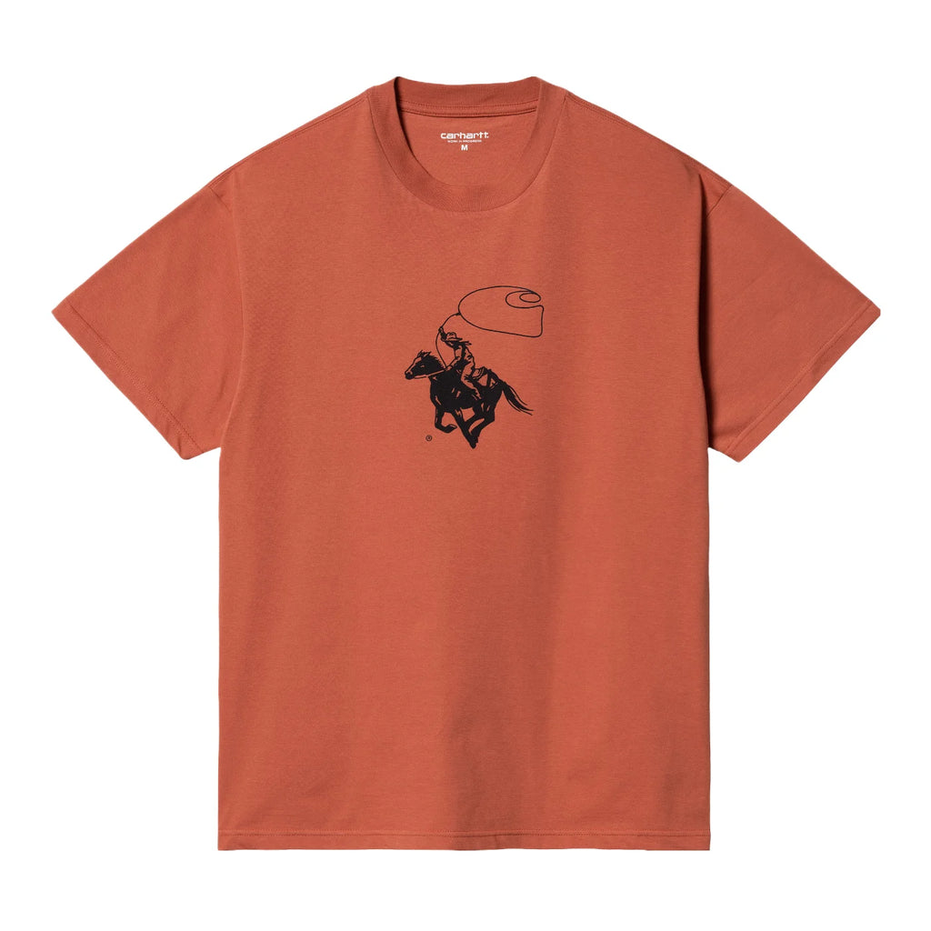 Carhartt WIP Lasso T Shirt - Phoenix / Black