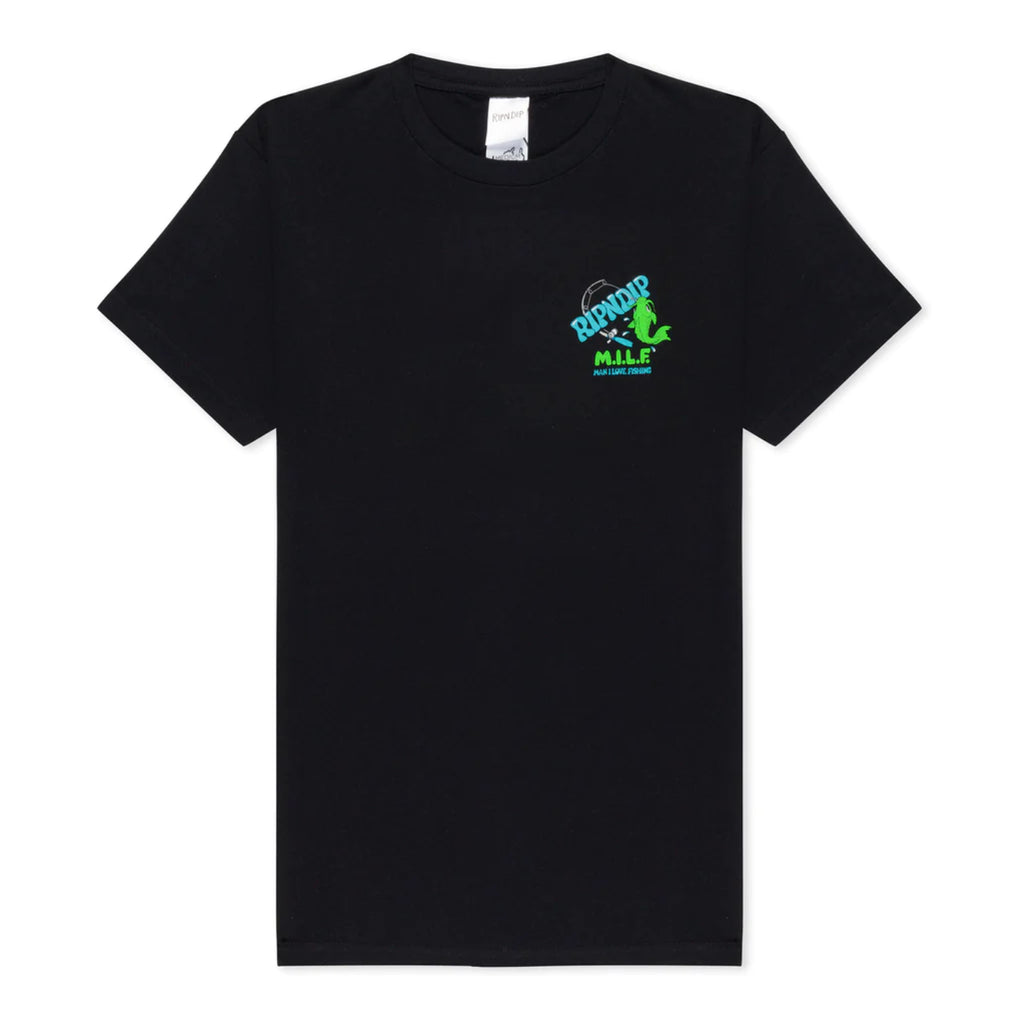 RIPNDIP MILF T Shirt - Black