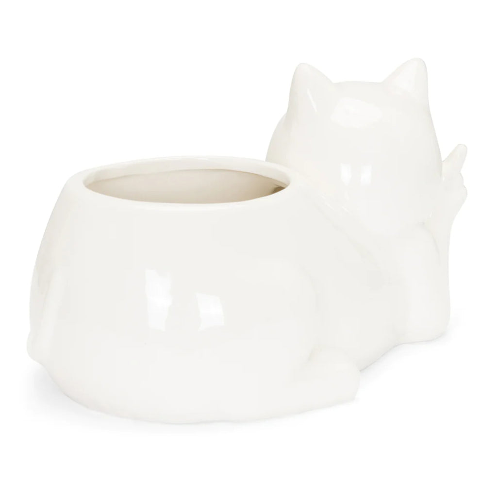 RIPNDIP Lord Nermal Pot Ceramic Planter - White