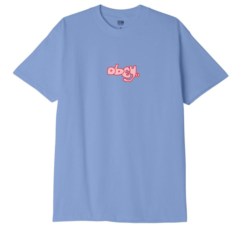 Obey Clothing Tag T Shirt - Digital Violet