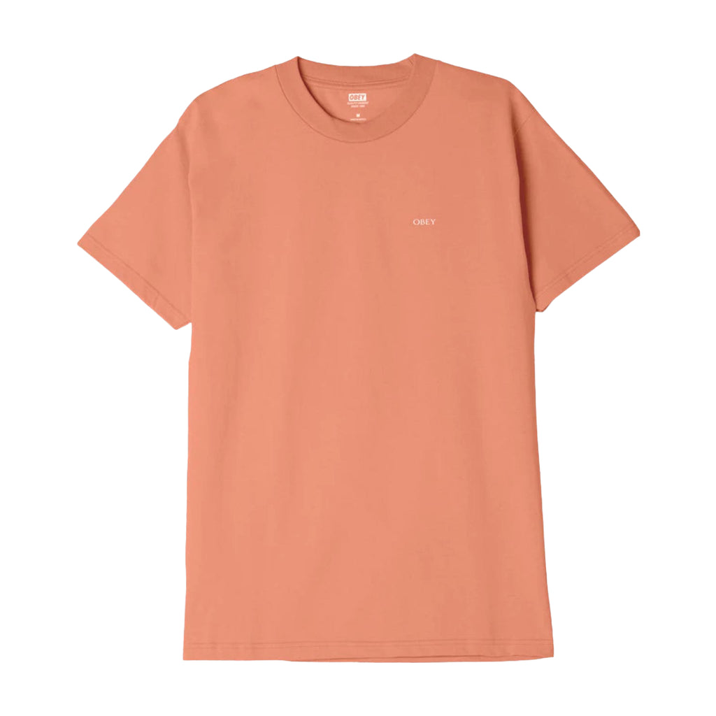 Obey Clothing Peace Dove Blue T Shirt - Citrus Yellow