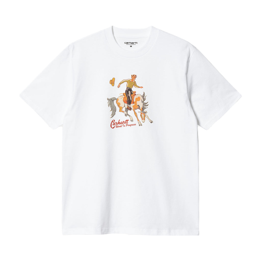 Carhartt WIP Black Jack T Shirt - White