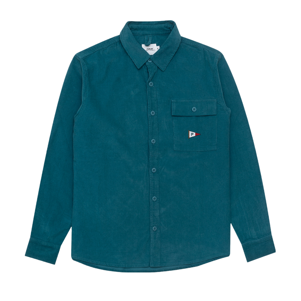 Parlez Sargasse Cord Shirt - Teal