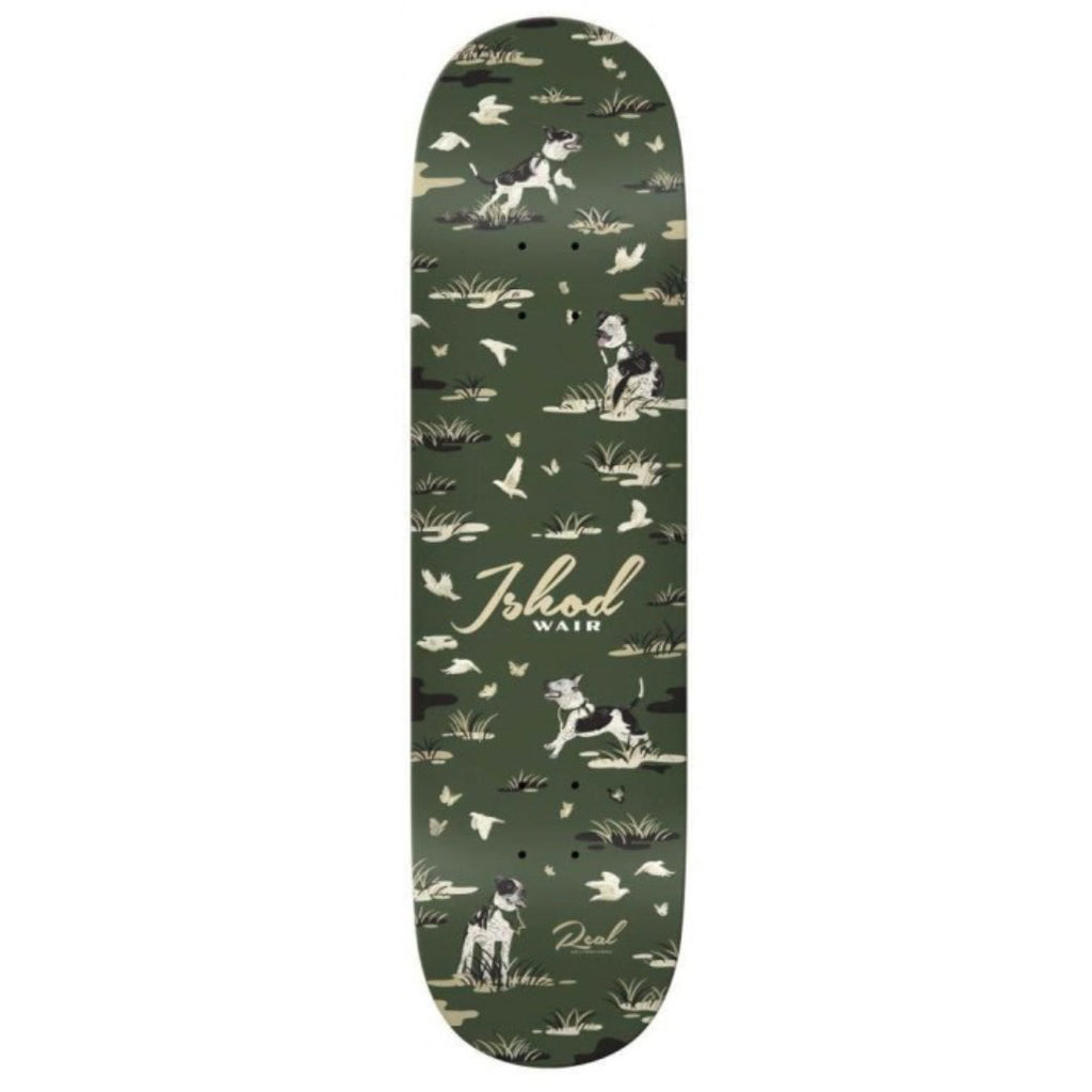Real Skateboards Pro Ishod Valentine Deck Full SE - Green - 8.38"
