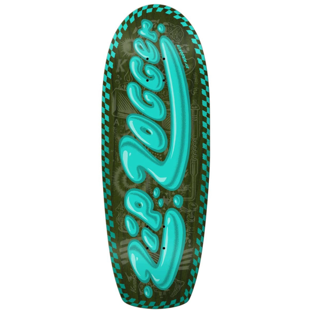 Krooked Skateboards Zig Zogger Dix Guest Artist Deck 10.75"