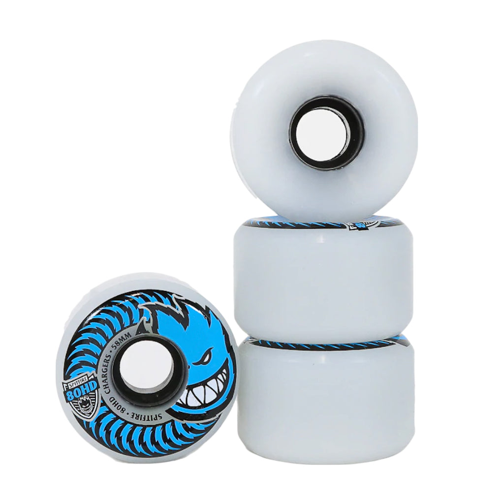 Spitfire Wheels Chargers 80HD Conical Clear Skateboard Wheels