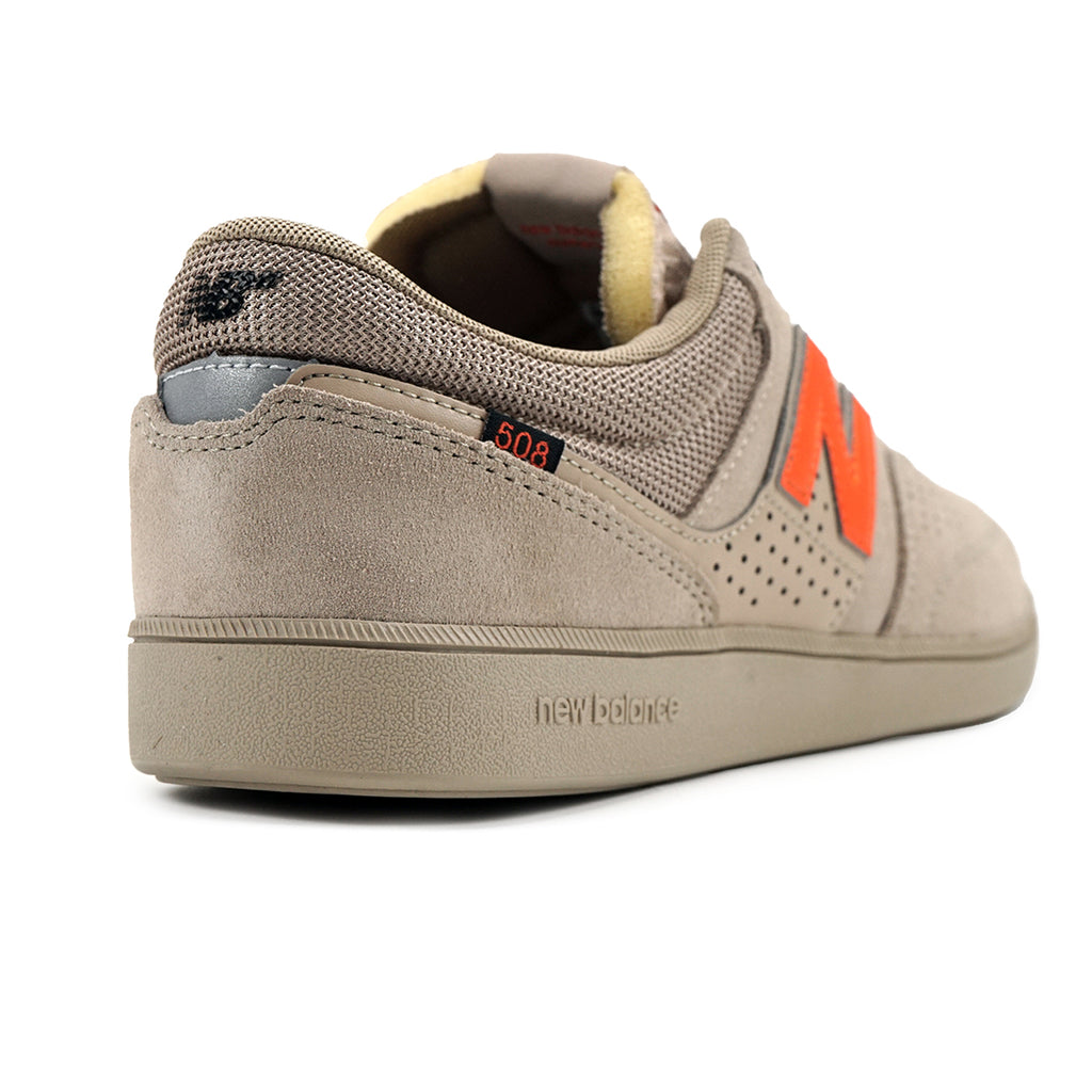 New Balance Numeric NM508 Brandon Westgate Shoes - Tan / Orange  - side