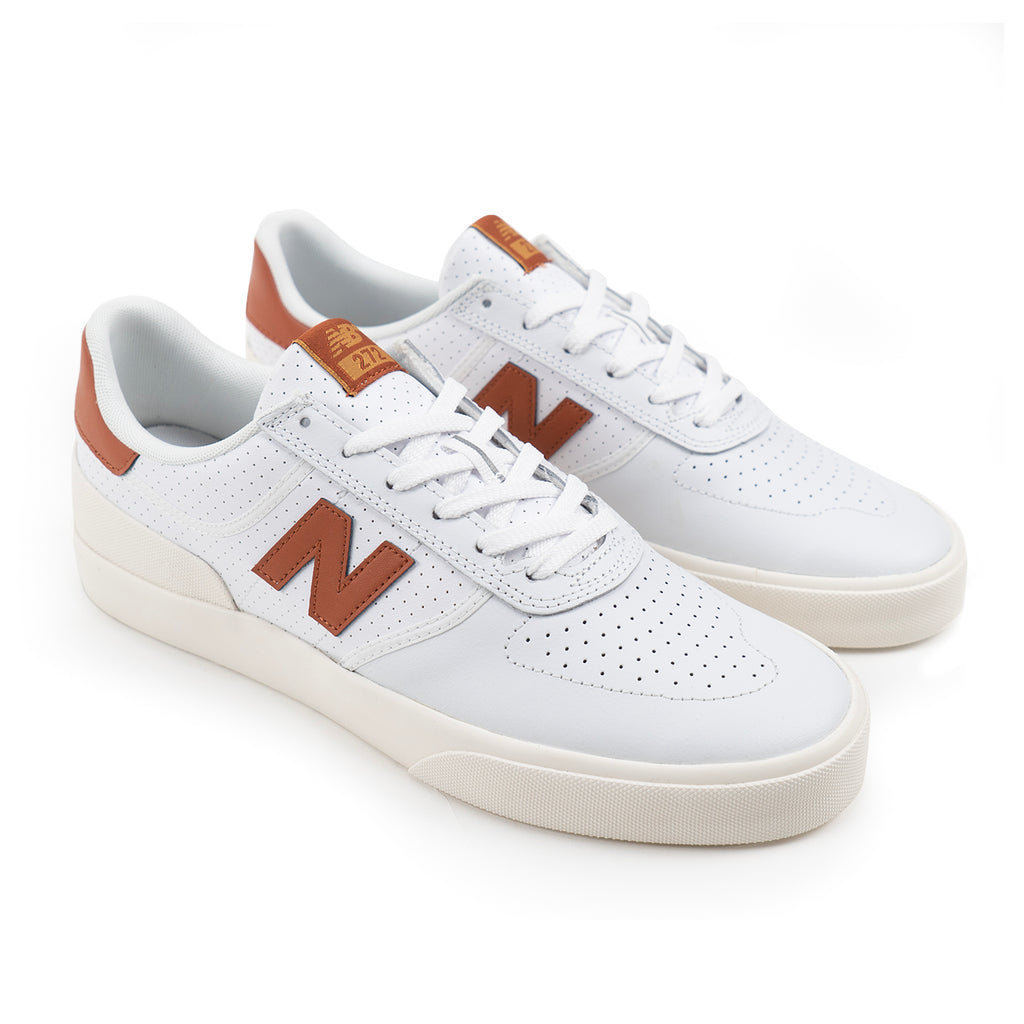 New Balance Numeric NM272 Shoes - White / Copper