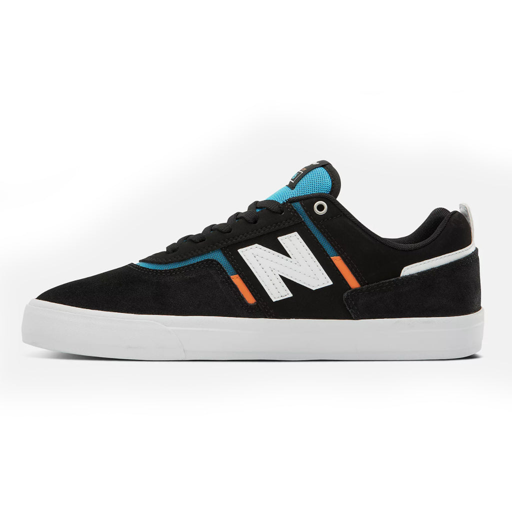 New Balance Numeric NM306 Jamie Foy Shoes in Black / Orange - Instep
