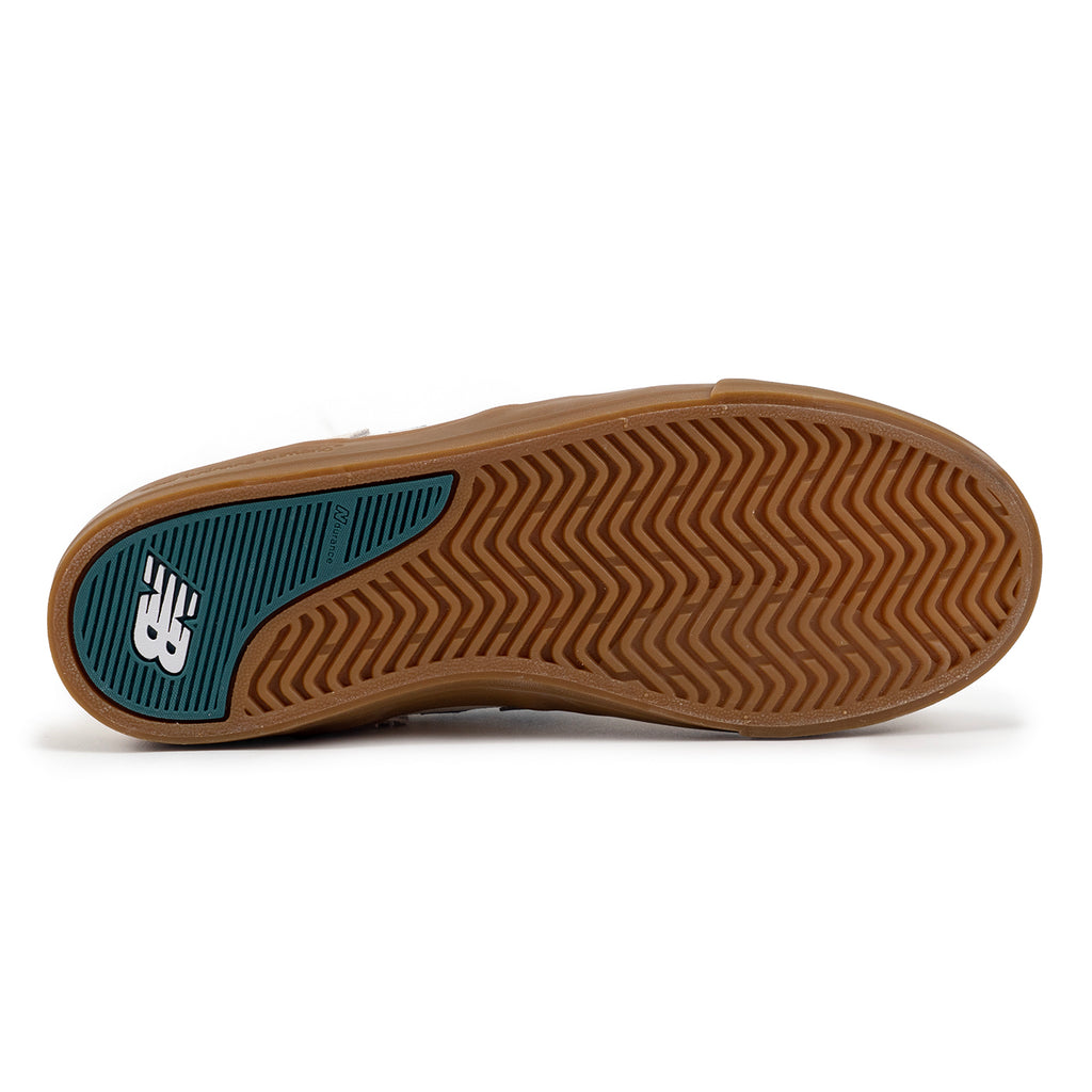 New Balance Numeric NM306 Jamie Foy Shoes - Sea Salt / Green - sole