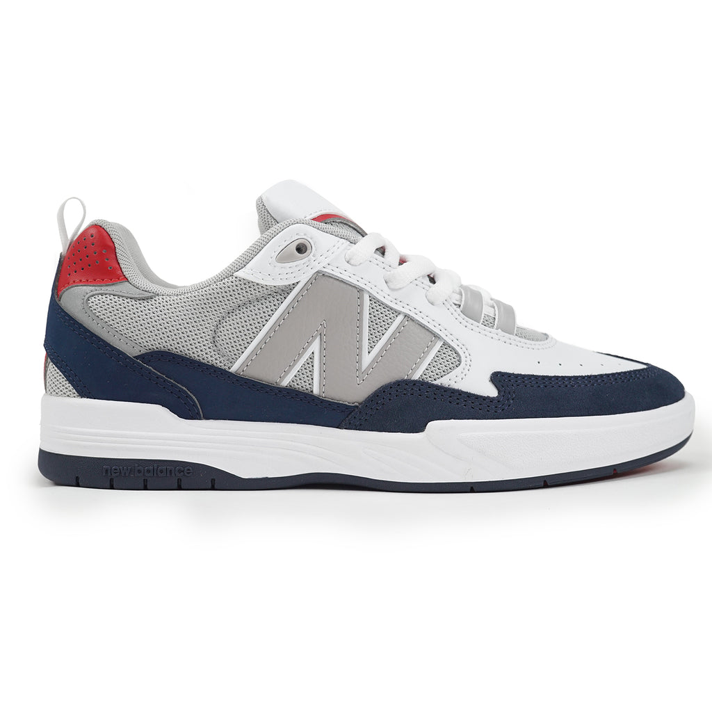 808 Tiago Shoes in White / Navy by New Balance Numeric | Bored of Southsea