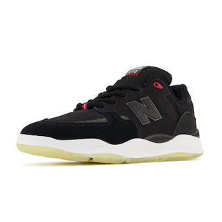 New Balance Numeric 1010 Tiago Shoes - Black / Black - side