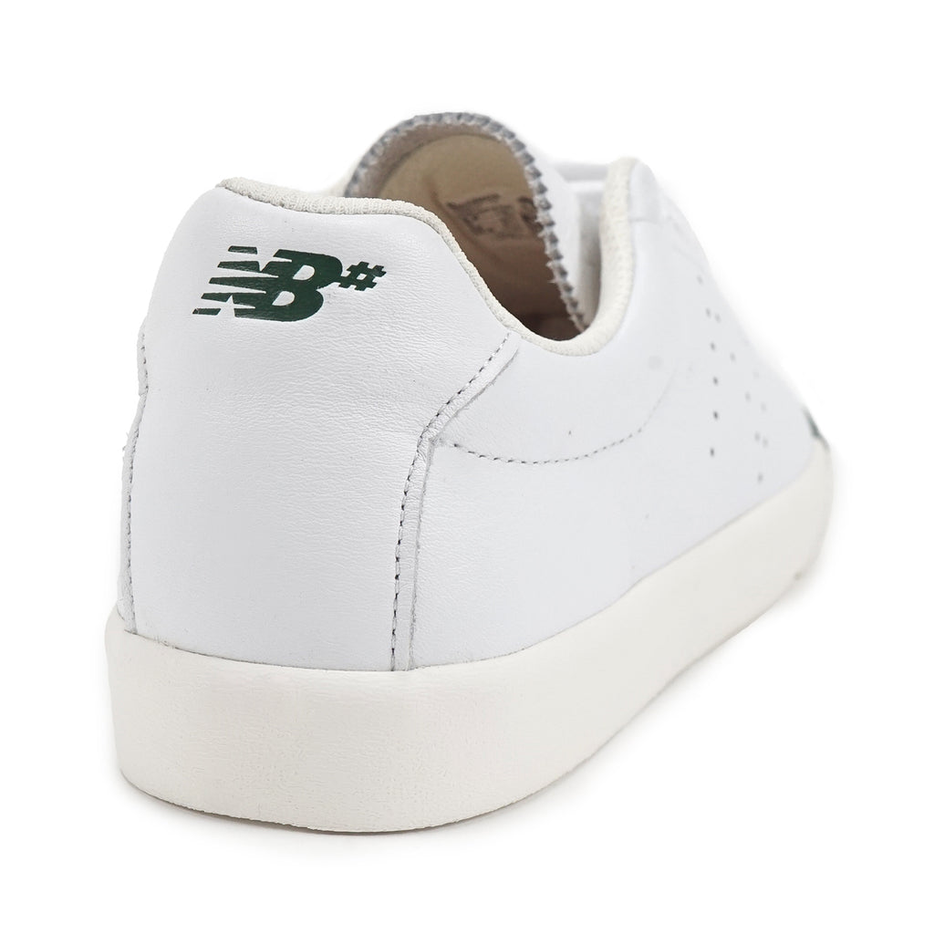 New Balance Numeric NM22 Shoes - White / Green - heel