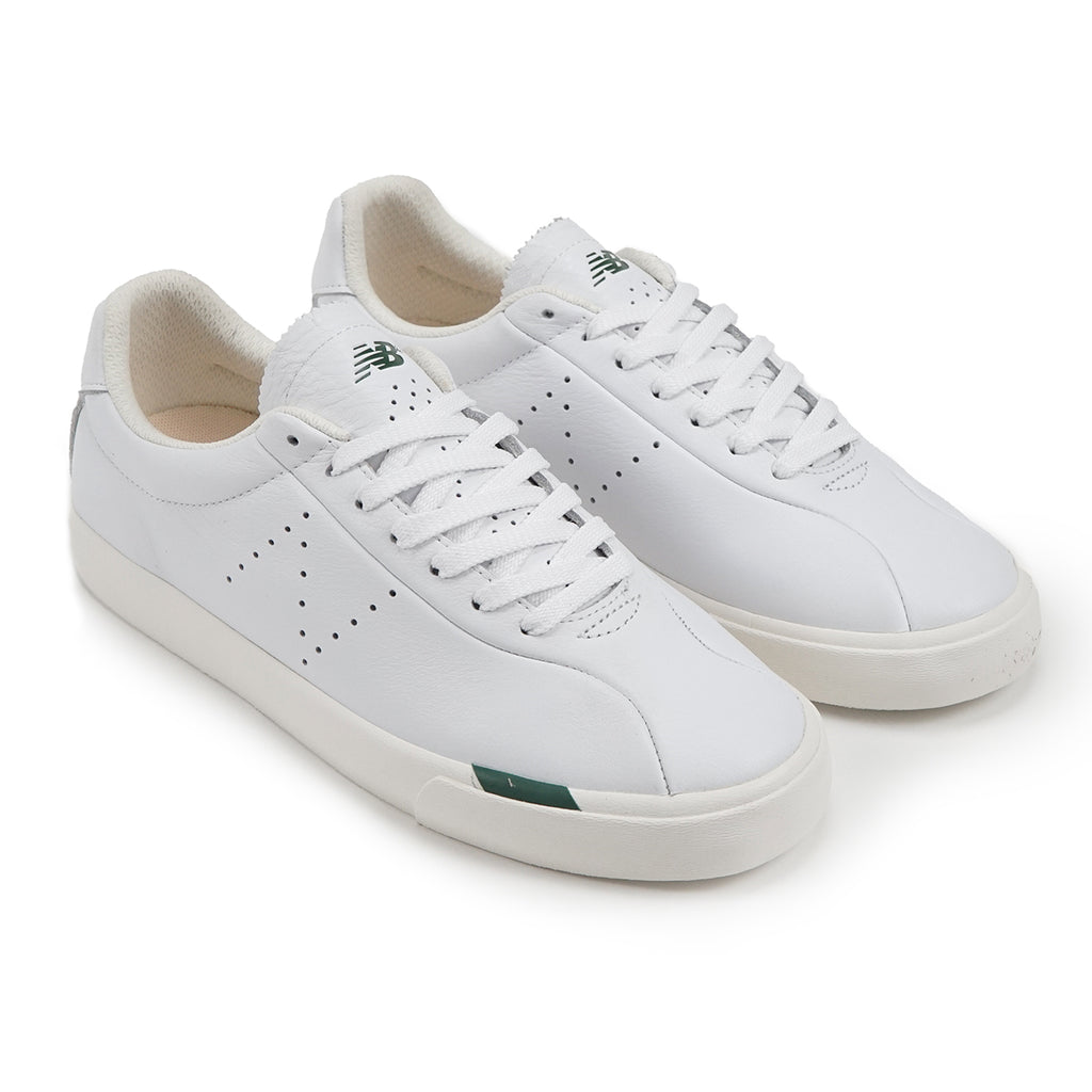 New Balance Numeric NM22 Shoes - White / Green - pair