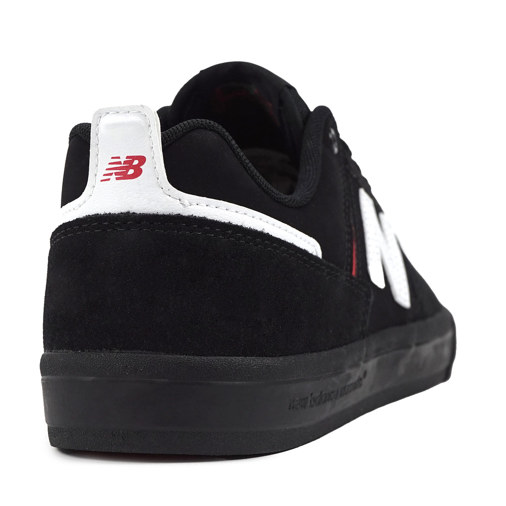 New Balance Numeric NM306 Jamie Foy Shoes - Black / Red - heel