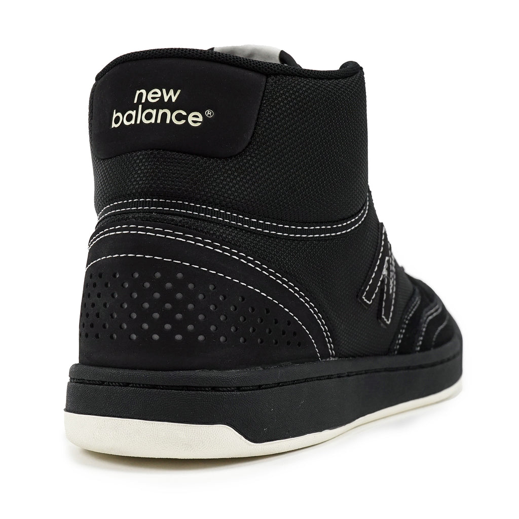 New Balance Numeric NM440 Hi  Shoes - Black / Black - heel