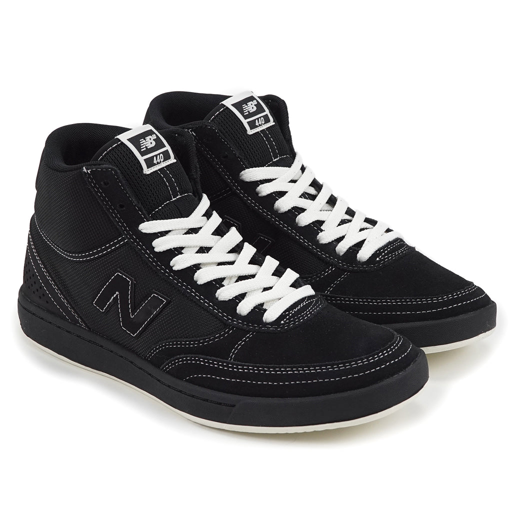 New Balance Numeric NM440 Hi  Shoes - Black / Black - pair