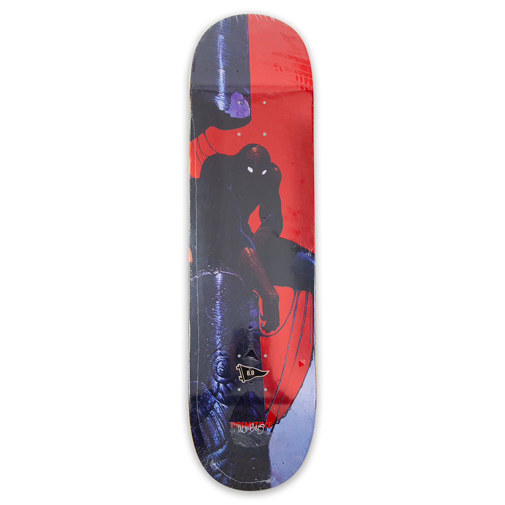 Primitive Neal Spiderman Skateboard Deck 8" - Bottom