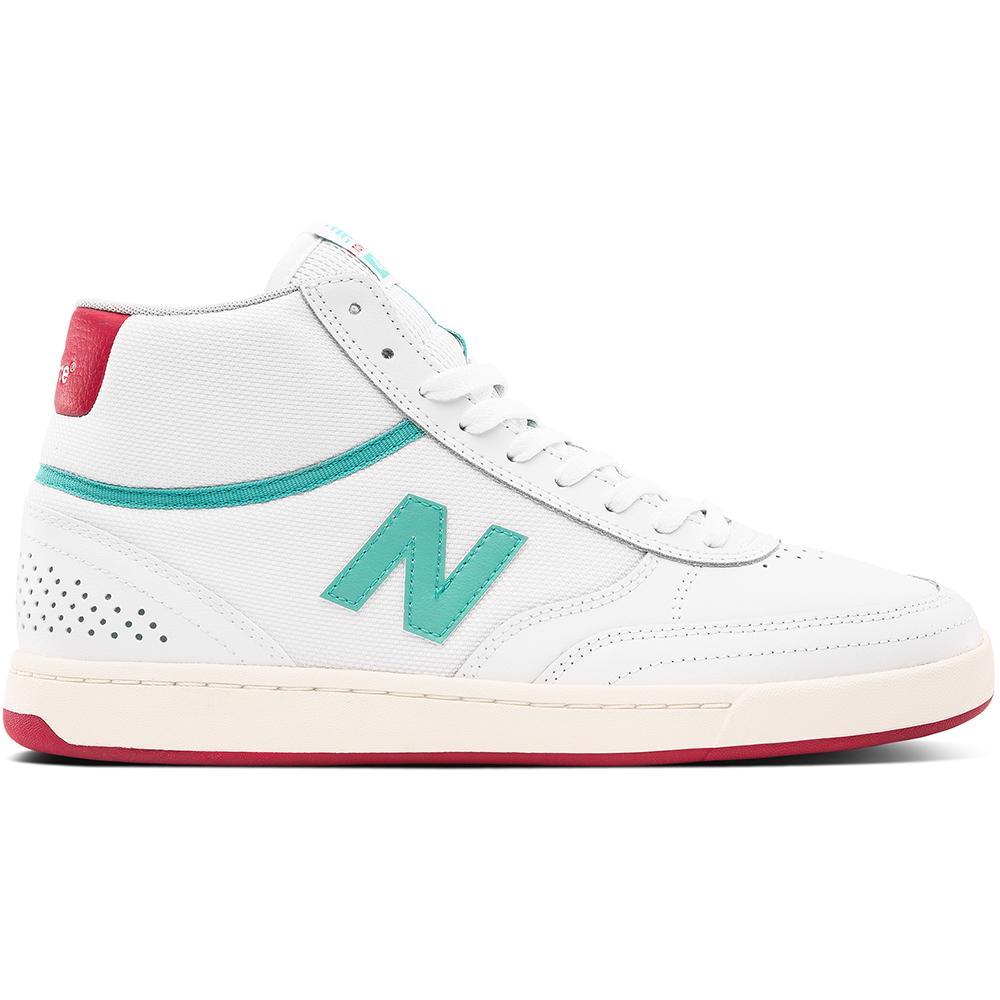 NM440 Hi Tom Knox Shoes White / Red - Side profile