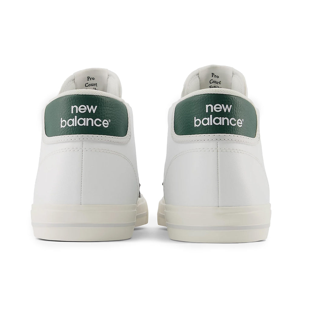 NM213 Shoes in White Green by New Balance Numeric Bored of Southsea