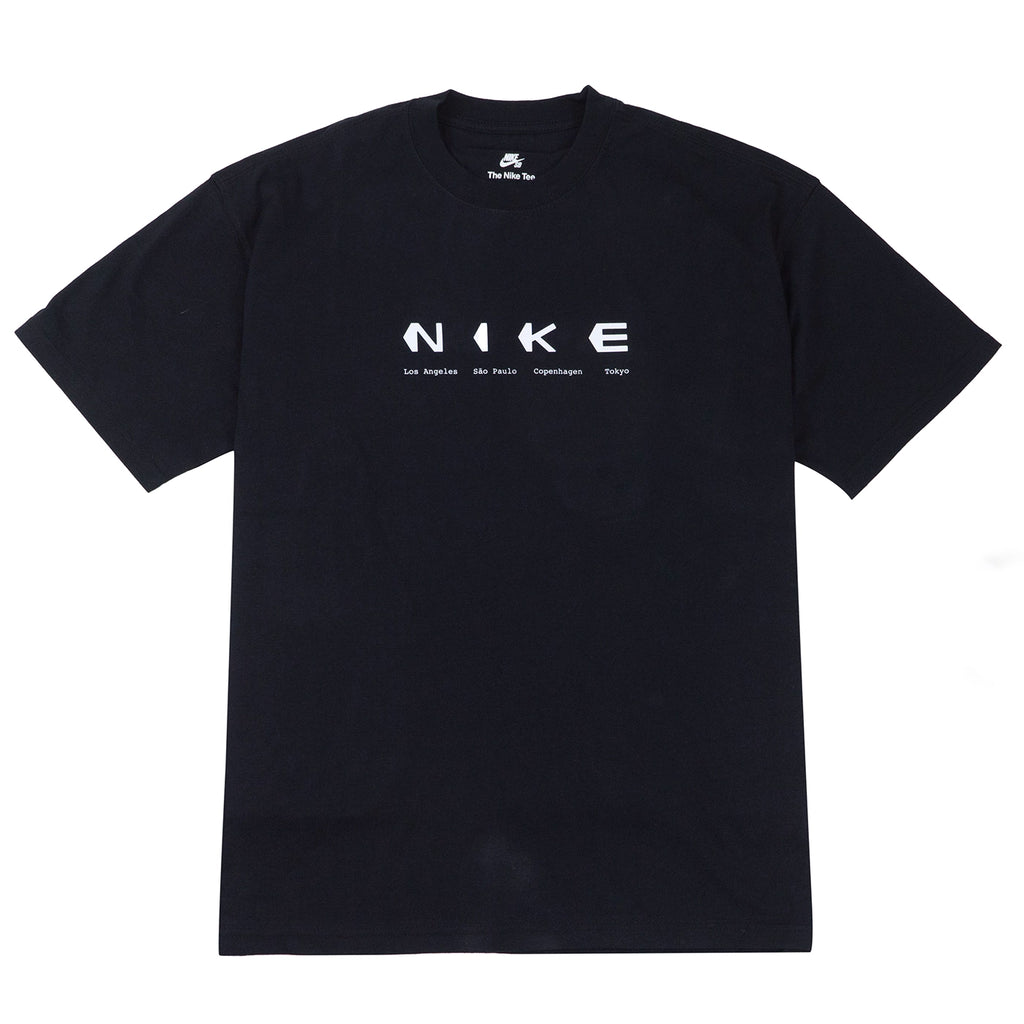 Nike SB City Info T Shirt - Black