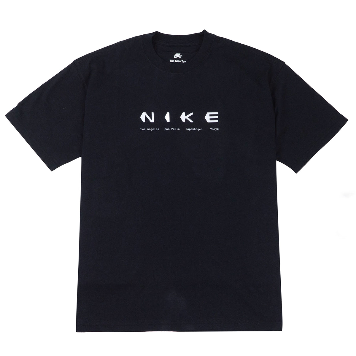 Nike SB City Info T Shirt Black