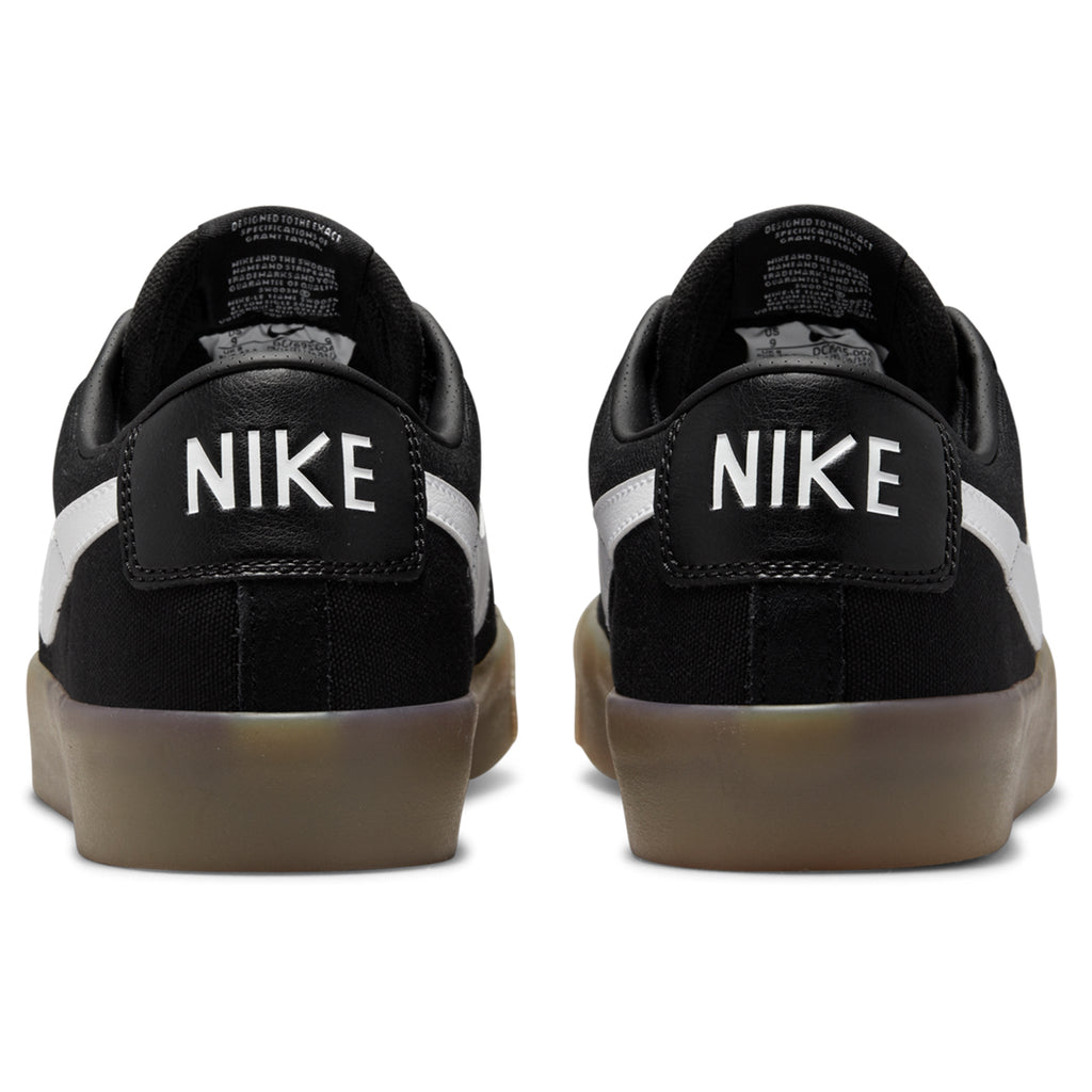 Nike SB Zoom Blazer Low Pro GT Shoes - Black / White - Black - White - back