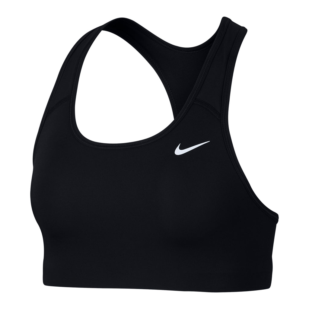 Women's Dri-FIT Medium Support Unpadded Sports Bra in Black by Nike SB ...