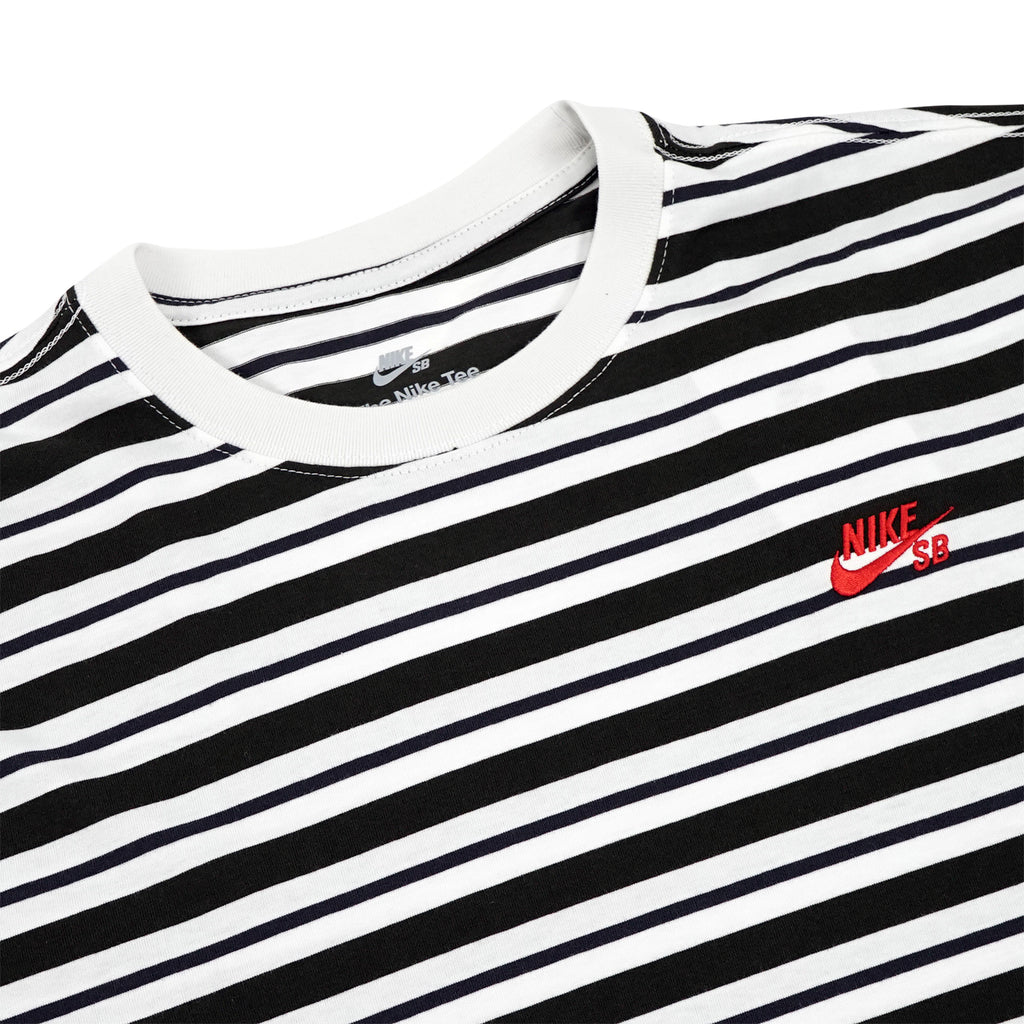 Nike SB YD Stripe T Shirt - Sail / Dark Smoke Grey / Sequoia - front