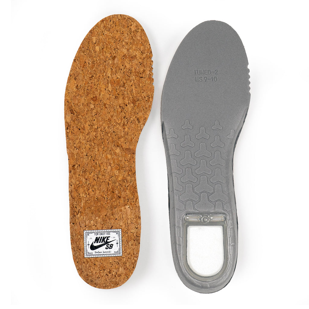 Nike SB Zoom Janoski OG+ Shoes - Alabaster / Alabaster - Chile Red - cork insole
