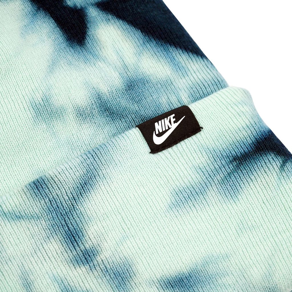 Nike Sportswear All Over Print Dye Beanie - Mint Foam - closeup