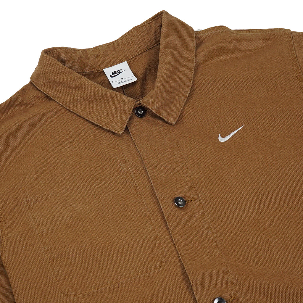 Nike Chore Coat - Ale Brown  / White - collar