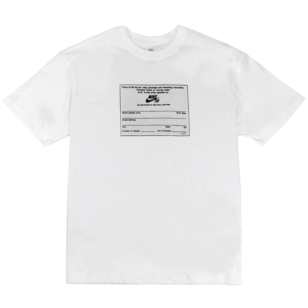 Nike SB Mag Card T Shirt - White