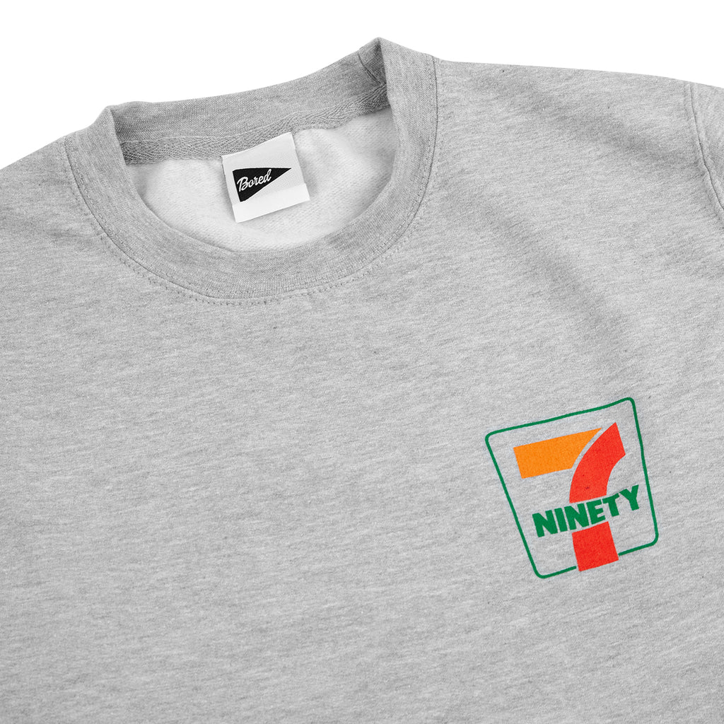 Bored of Southsea Ninety Seven Sweatshirt in Heather Grey - Detail