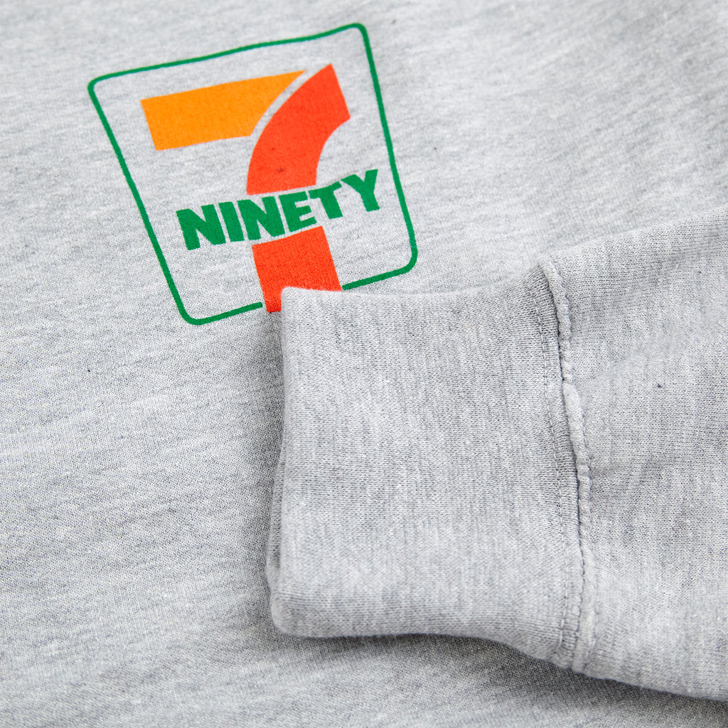 Bored of Southsea Ninety Seven Sweatshirt in Heather Grey - Cuff