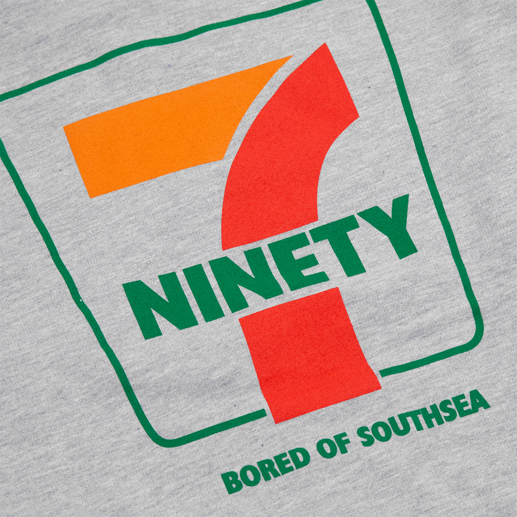 Bored of Southsea Ninety Seven Sweatshirt in Heather Grey - Print 2