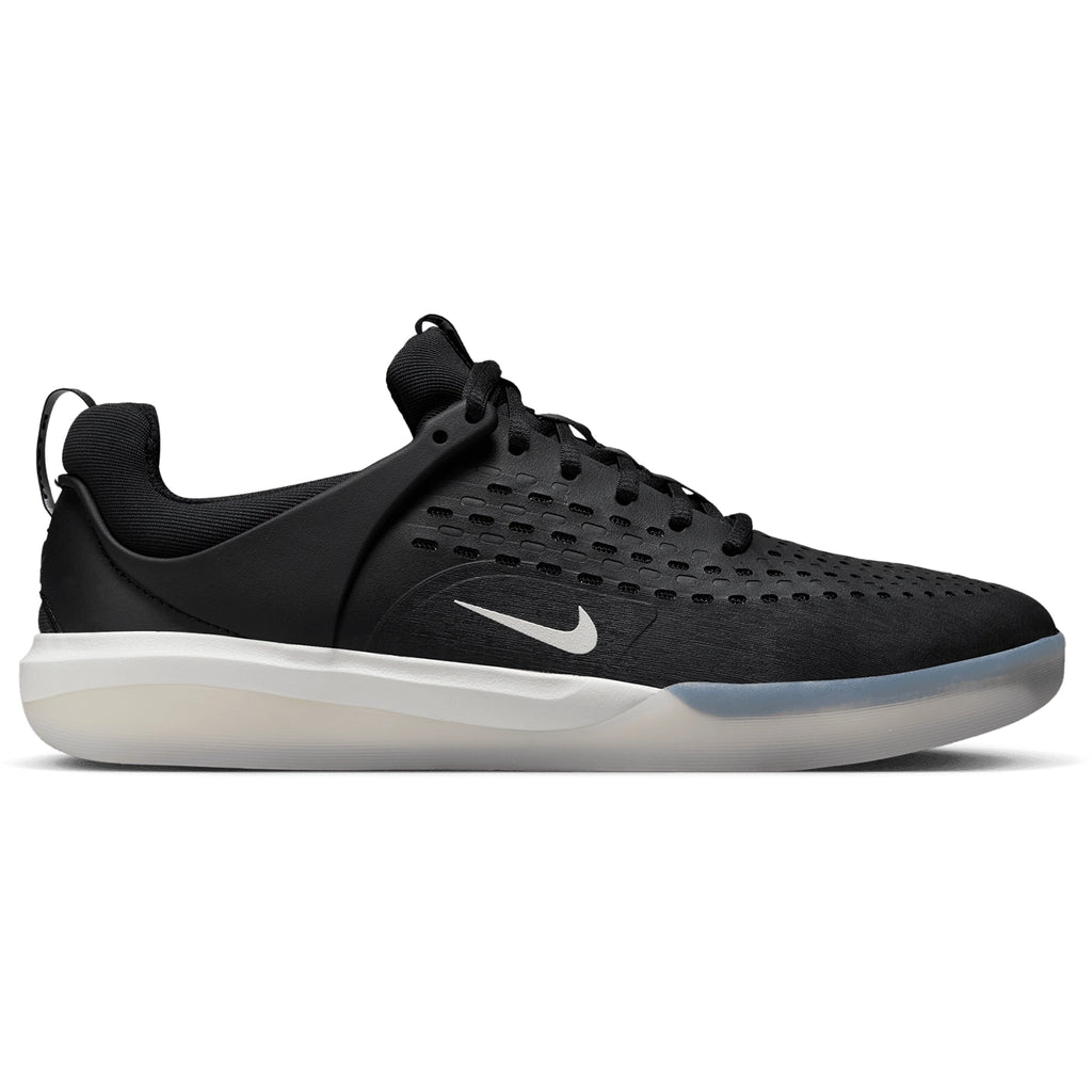 Nike SB Nyjah 3 Shoes - Black / White - Black - Summit White - main