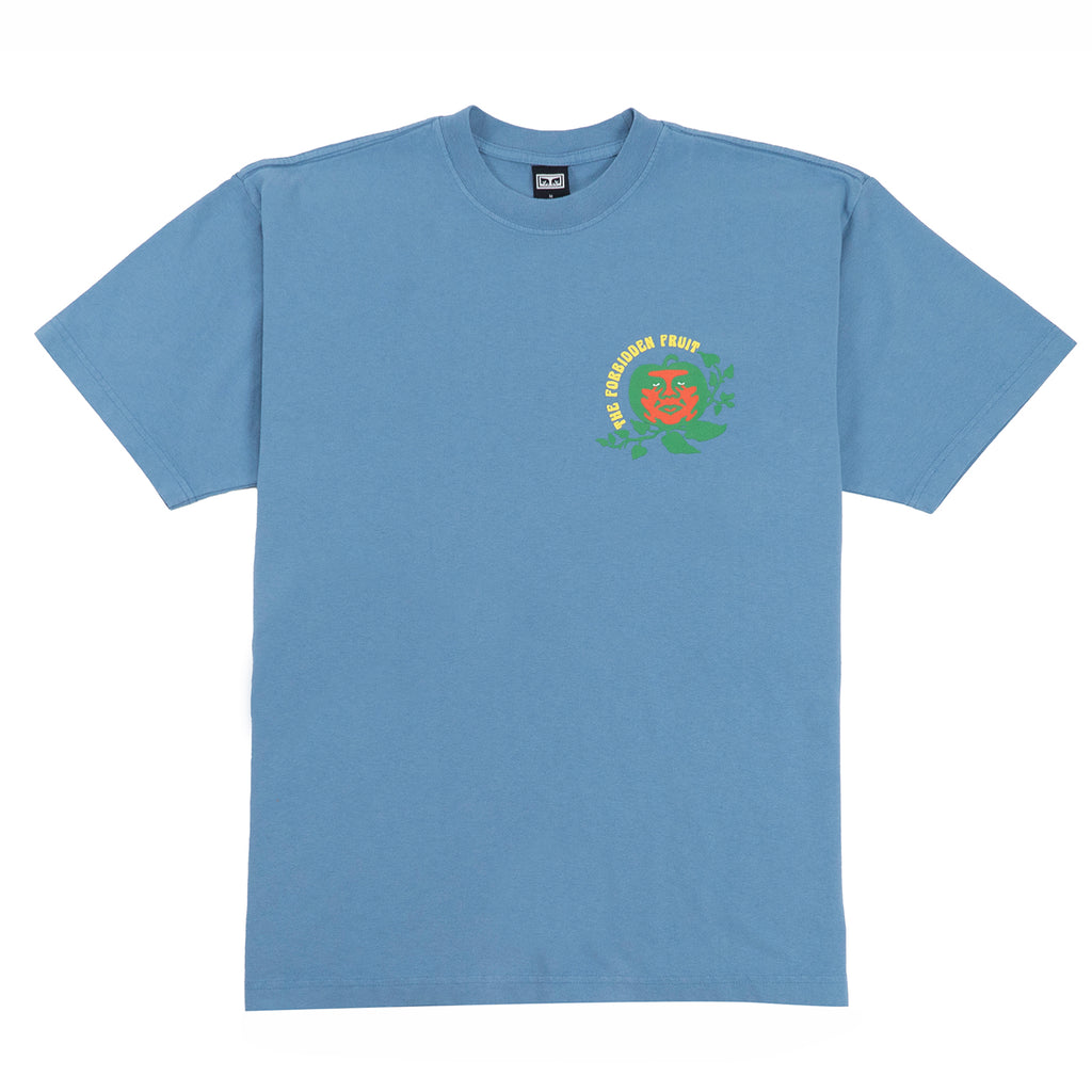 Obey Clothing The Forbidden Fruit T Shirt - Atlantic Blue