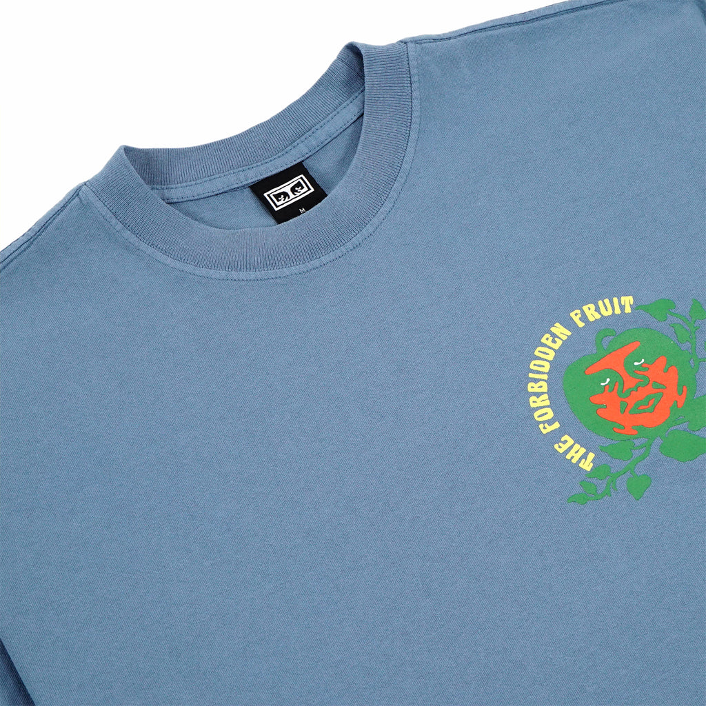 Obey Clothing The Forbidden Fruit T Shirt - Atlantic Blue