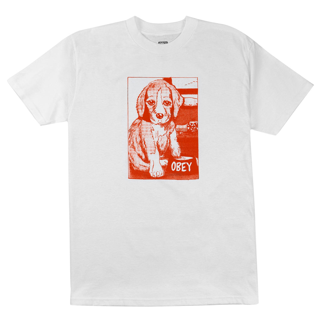 Obey Clothing Paws T Shirt - White- main