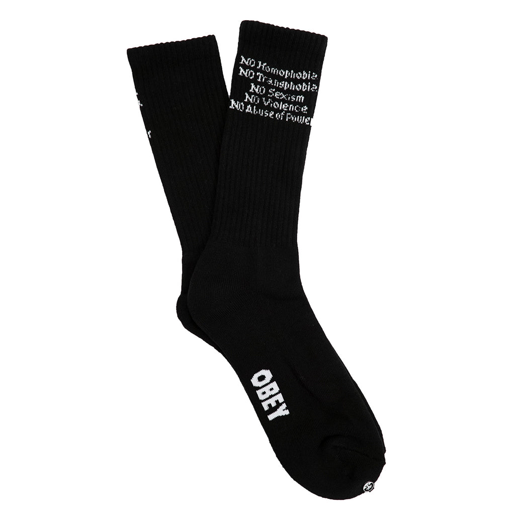 Obey Clothing Protest Socks - Black - main