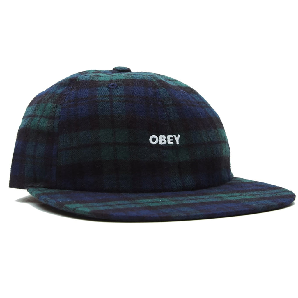Obey Clothing Rhye 6 Panel Strapback - Black Multi